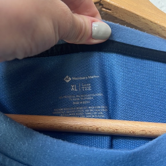 Member's Mark Sam's Club Short Sleeve T Shirt Blue size XL - Picture 3 of 7